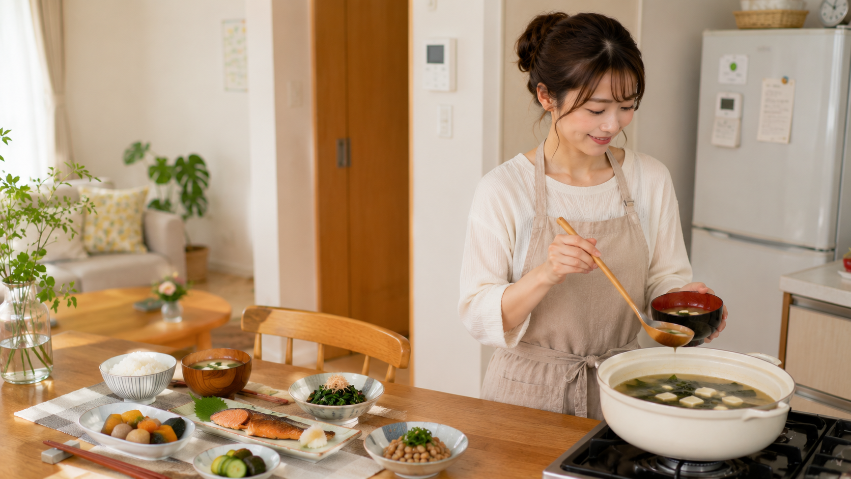 食卓に「発酵」をひとさじ。古くて新しい、毎日の体を優しく整える私の習慣の記事のアイキャッチ画像